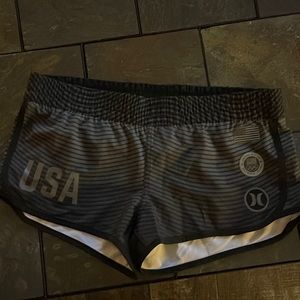 Hurley Team USA Olympics workout shorts